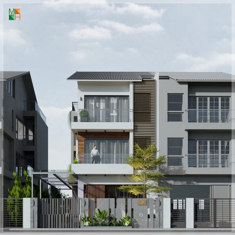 Trang trí ngoại thất mang tới một vẻ ngoài thẩm mỹ, khỏe khoắn thông qua những đường nét, phào chỉ